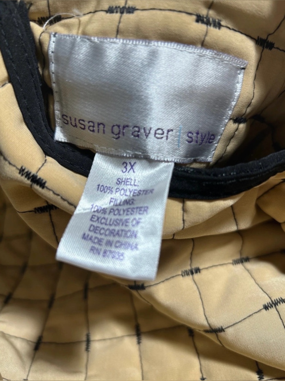 Susan Graver Reversible Jacket Style - Picture 4 of 6